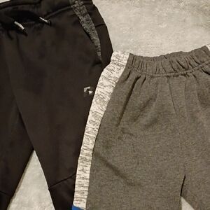Russell Athletic Black and Gray Kids Joggers